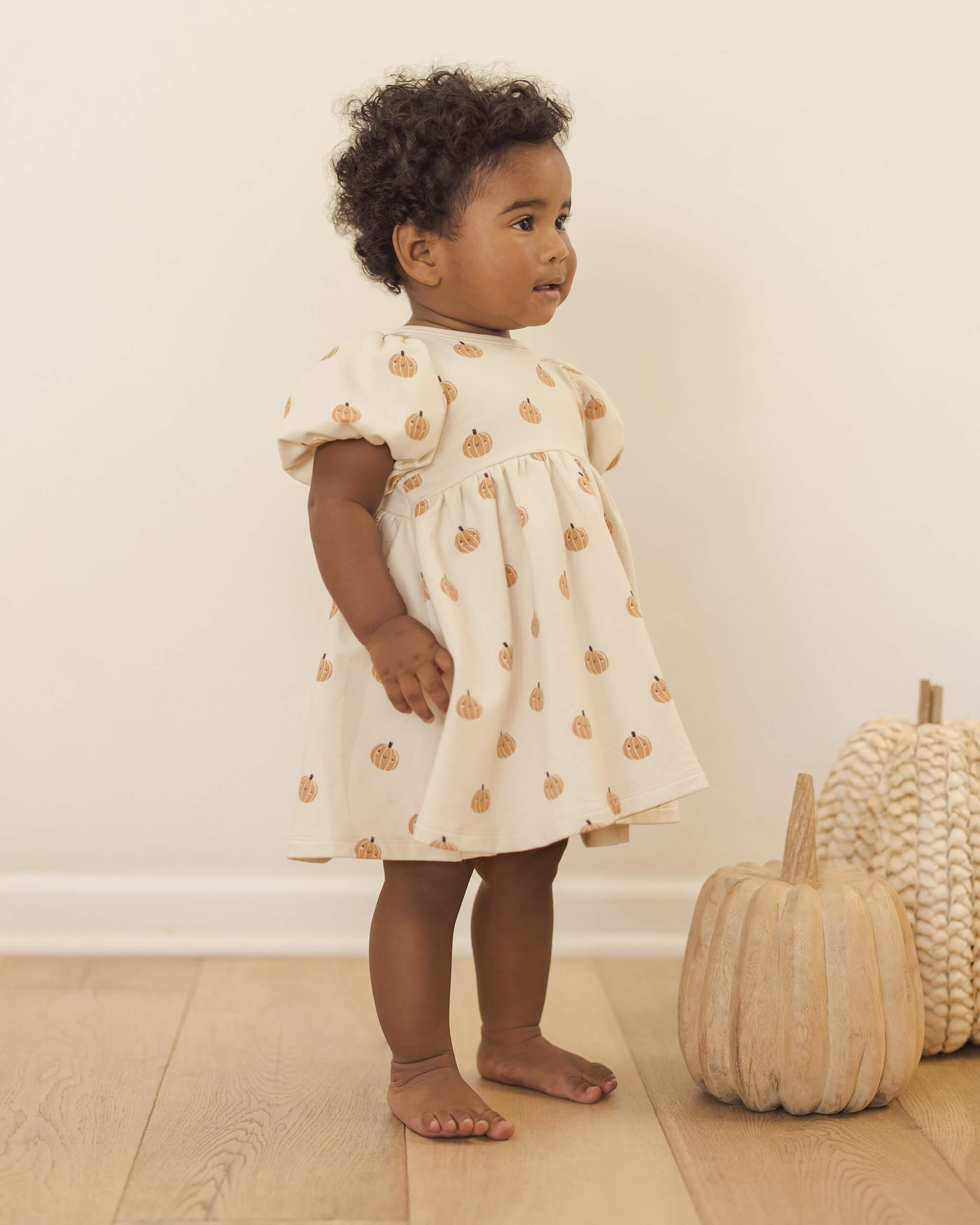 Quincy Mae Darla Dress - Smiley Pumpkins