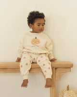 Quincy Mae Relaxed Fleece Sweatshirt - Pumpkin