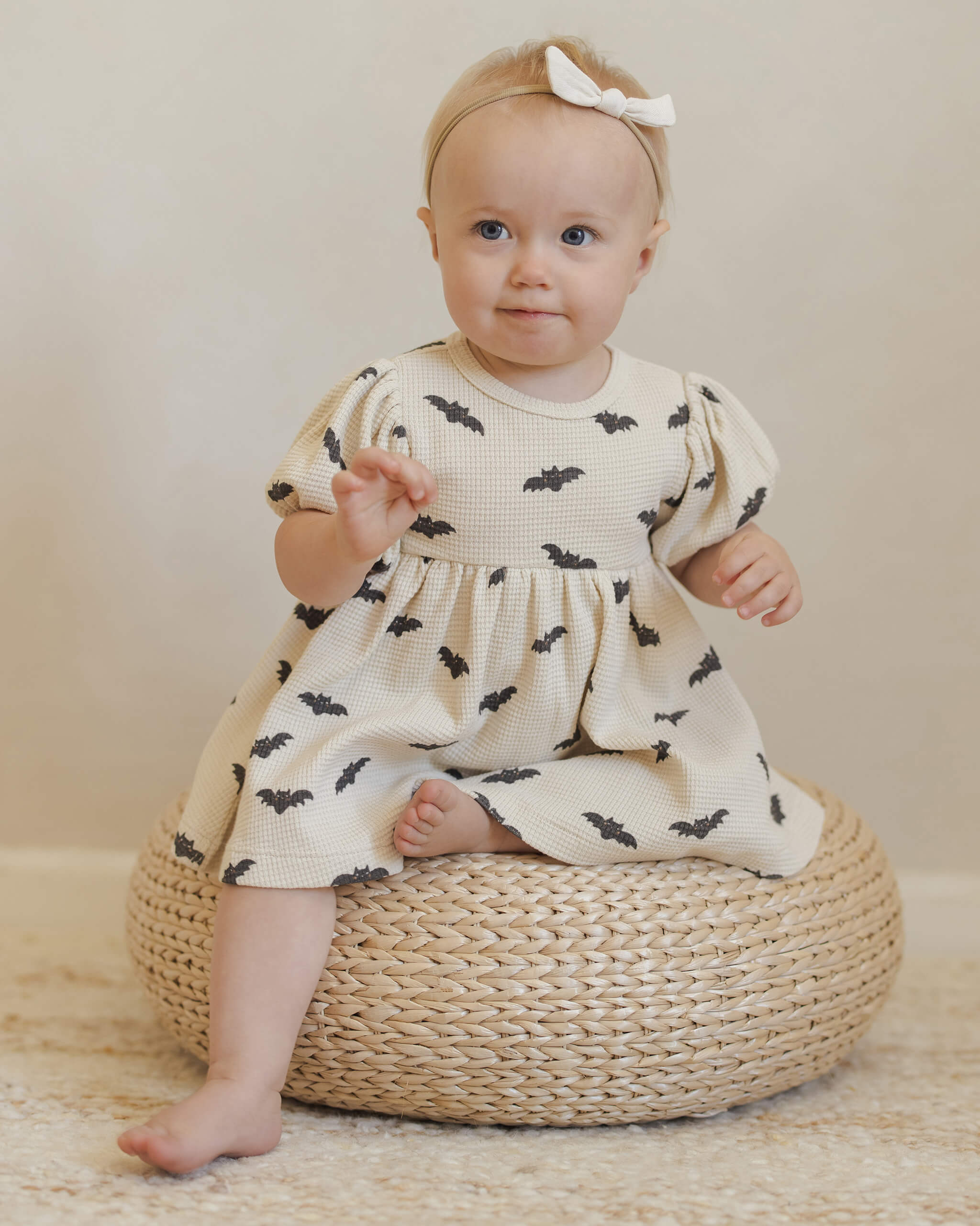 Quincy Mae Darla Dress - Bats