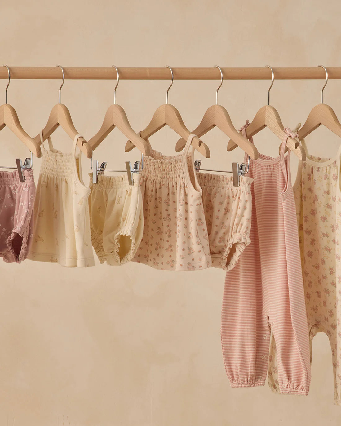 Quincy Mae Smocked Tank + Bloomer Set - Strawberries
