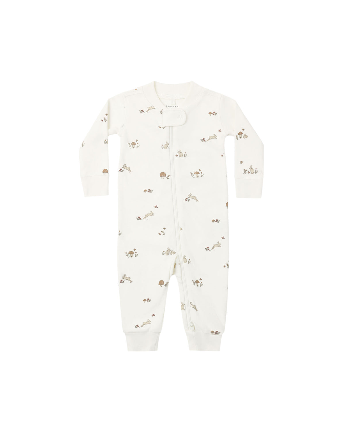 Zip Long Sleeve Sleeper - Bunnies