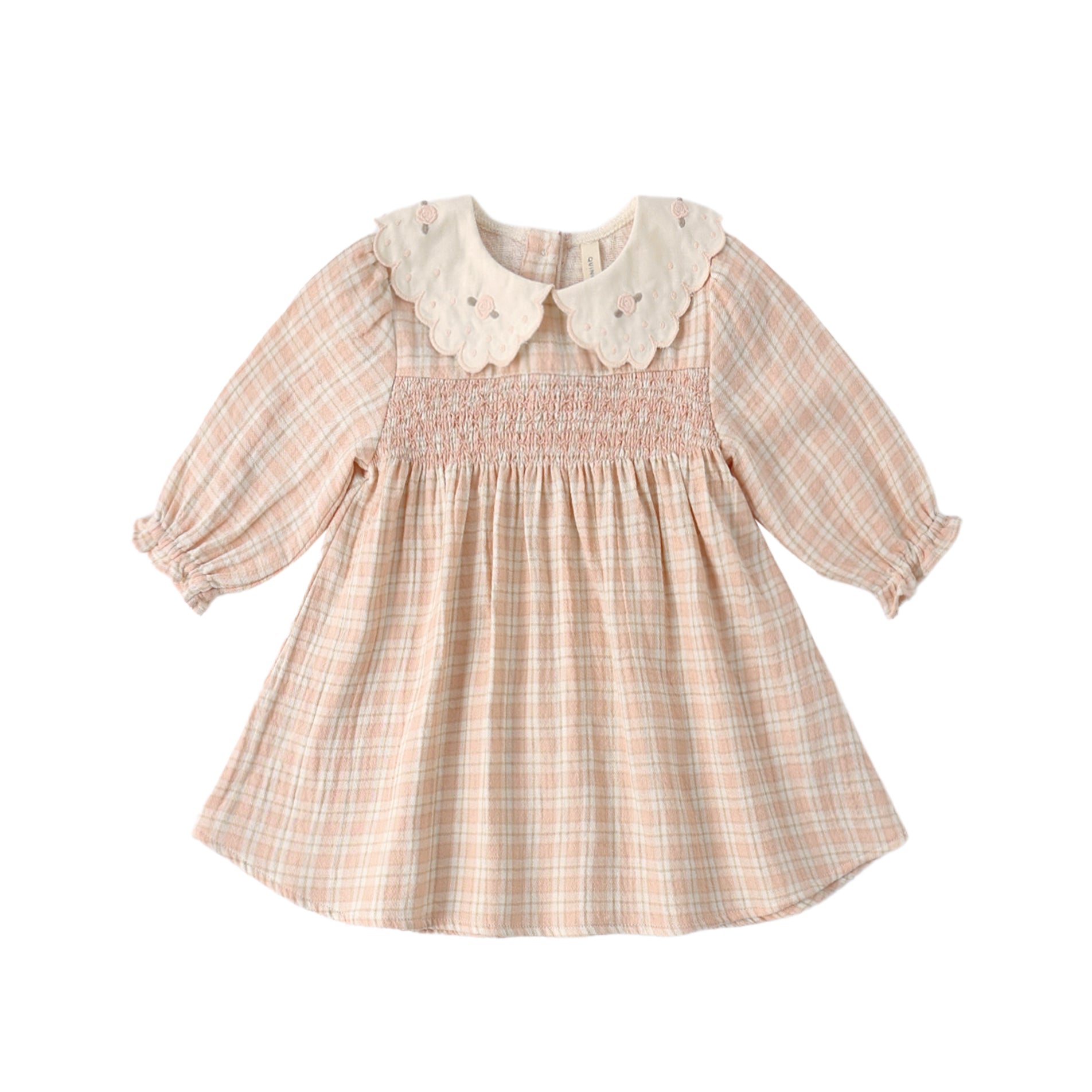 Quincy Mae Callie Dress - Pink Plaid