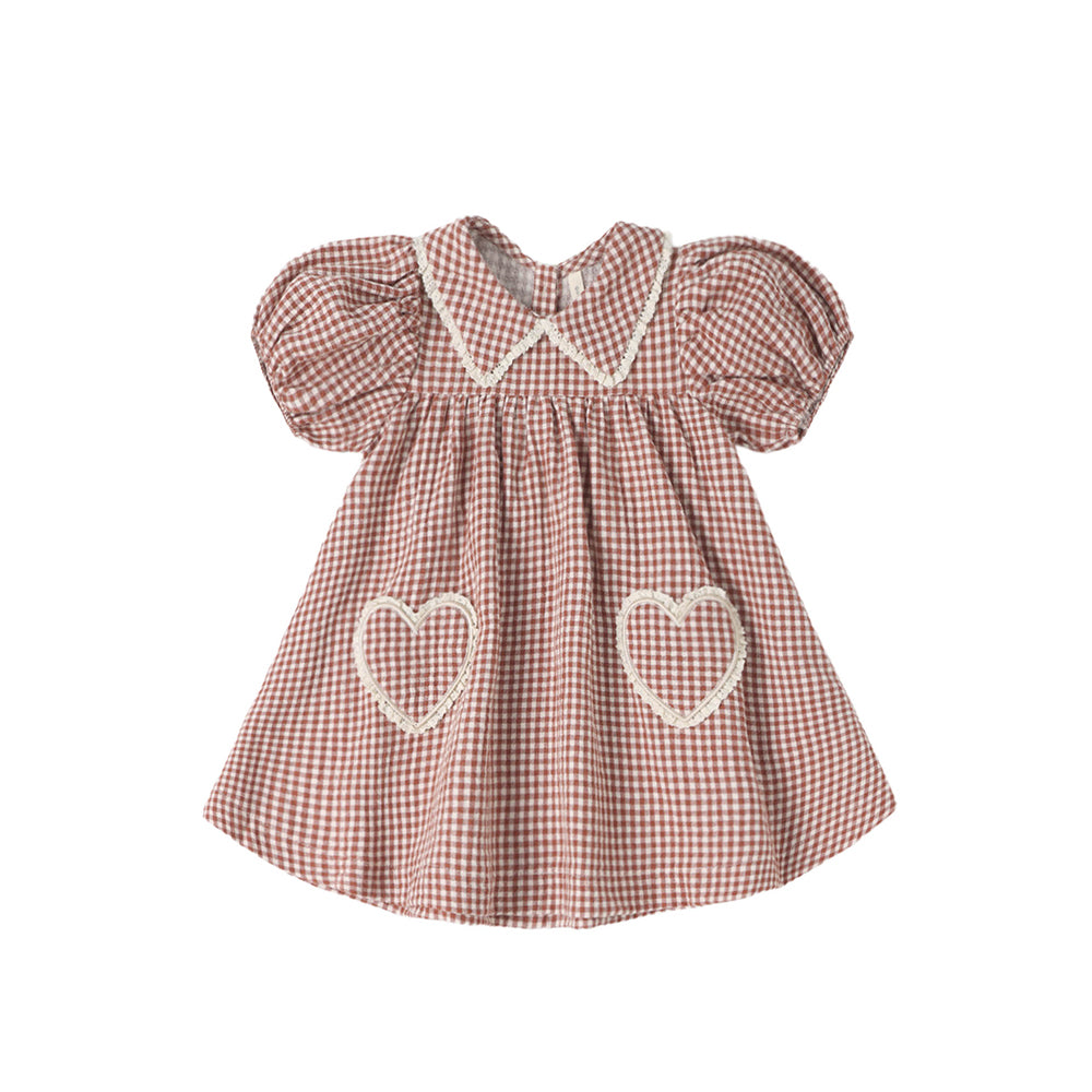 Quincy Mae Coraline Dress - Red Gingham