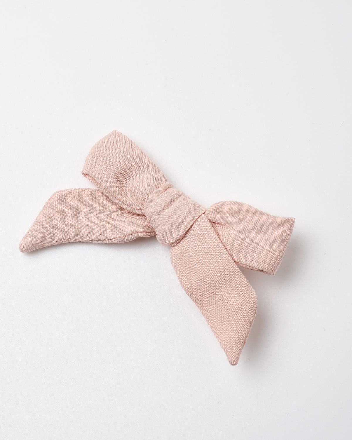 Bow Clips Set of 3- Cloud, Blue Gingham, Dusty Rose