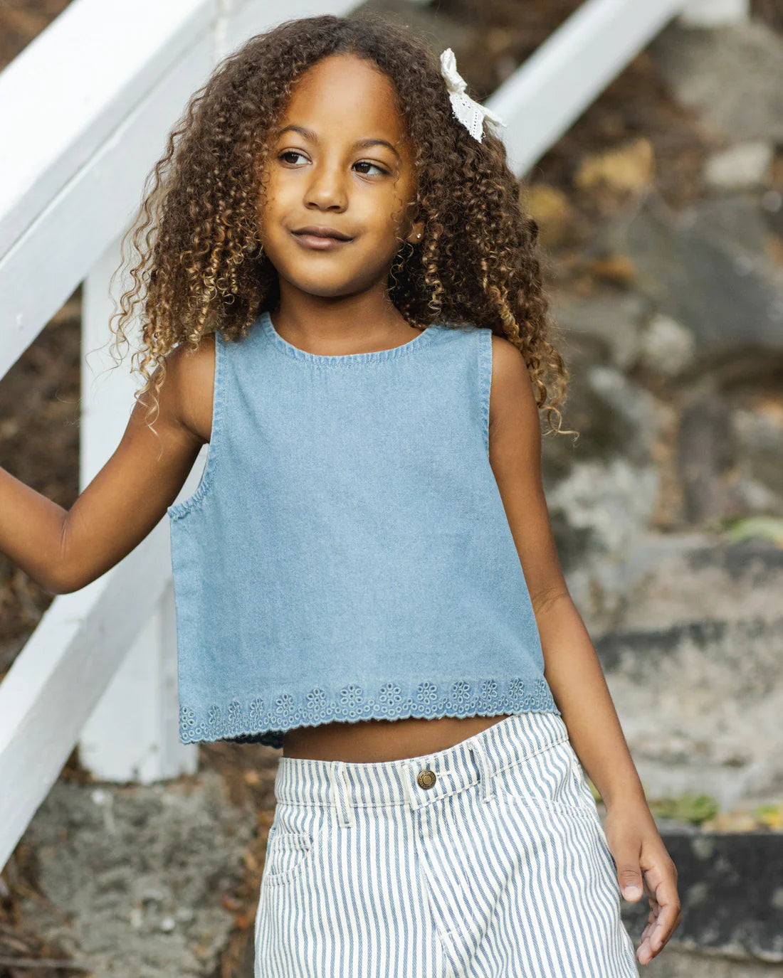 Rylee + Cru Bow - Ivory