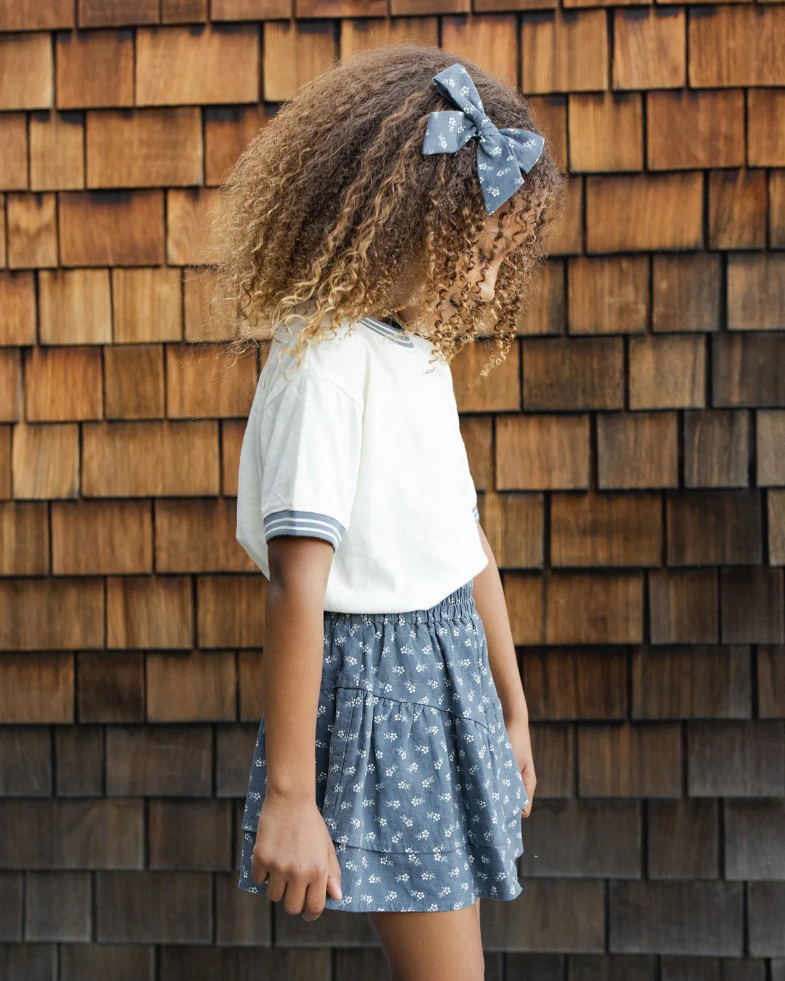 Rylee + Cru Tiered Mini Skirt - Ditsy