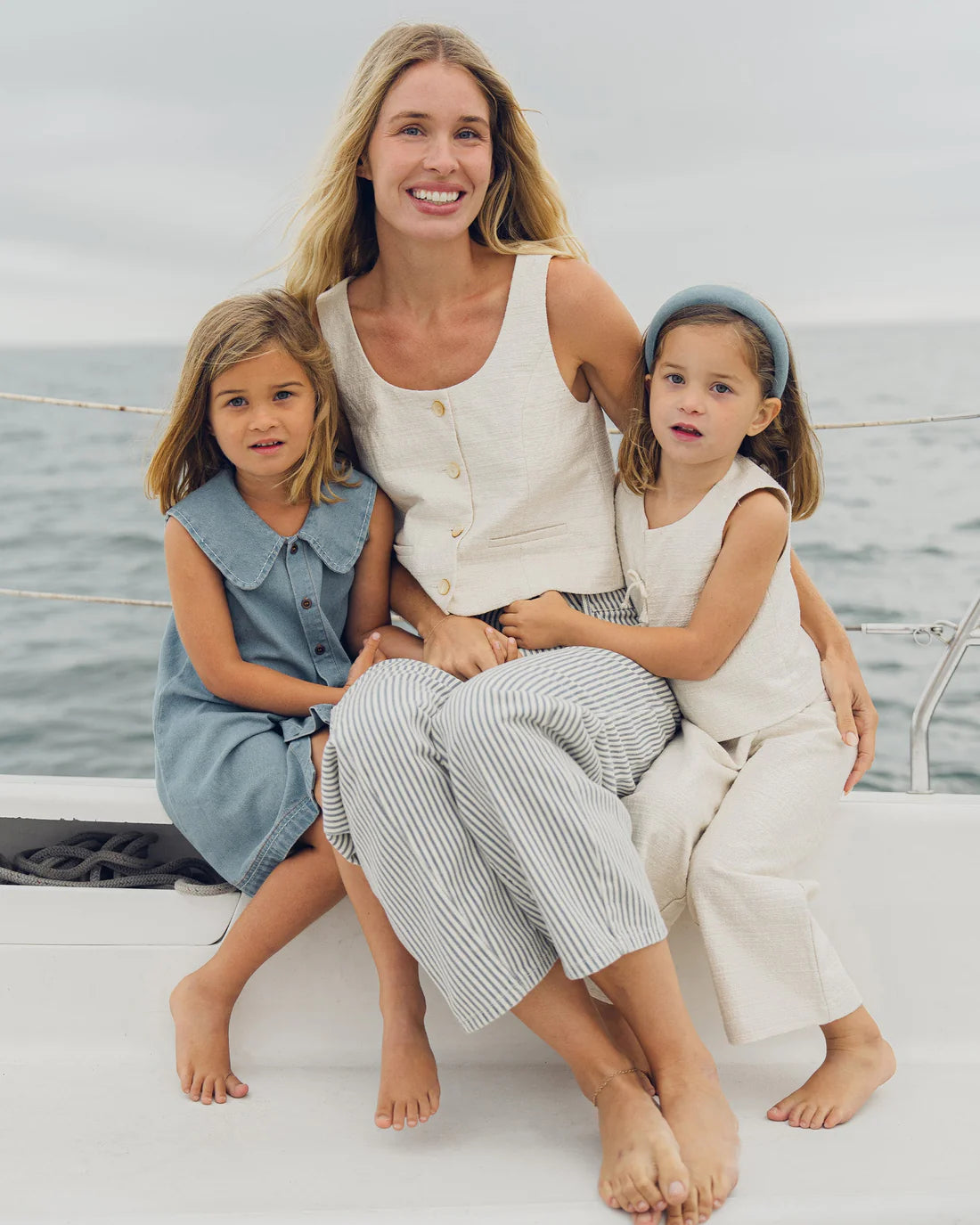 Rylee + Cru Logan Pant - Natural