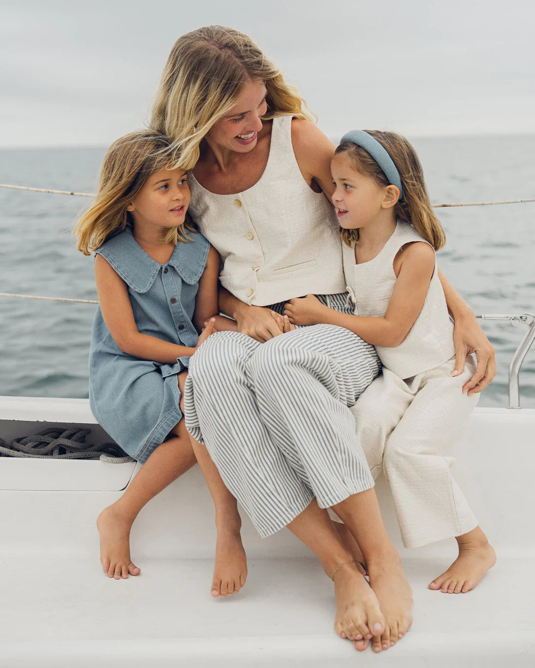 Rylee + Cru Logan Pant - Natural