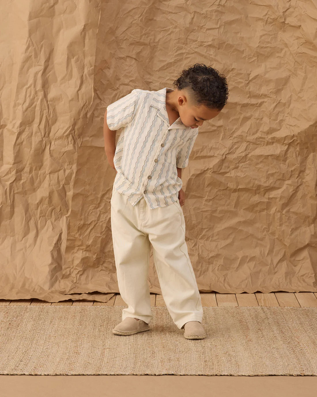 Rylee + Cru Baggy Pant - Natural