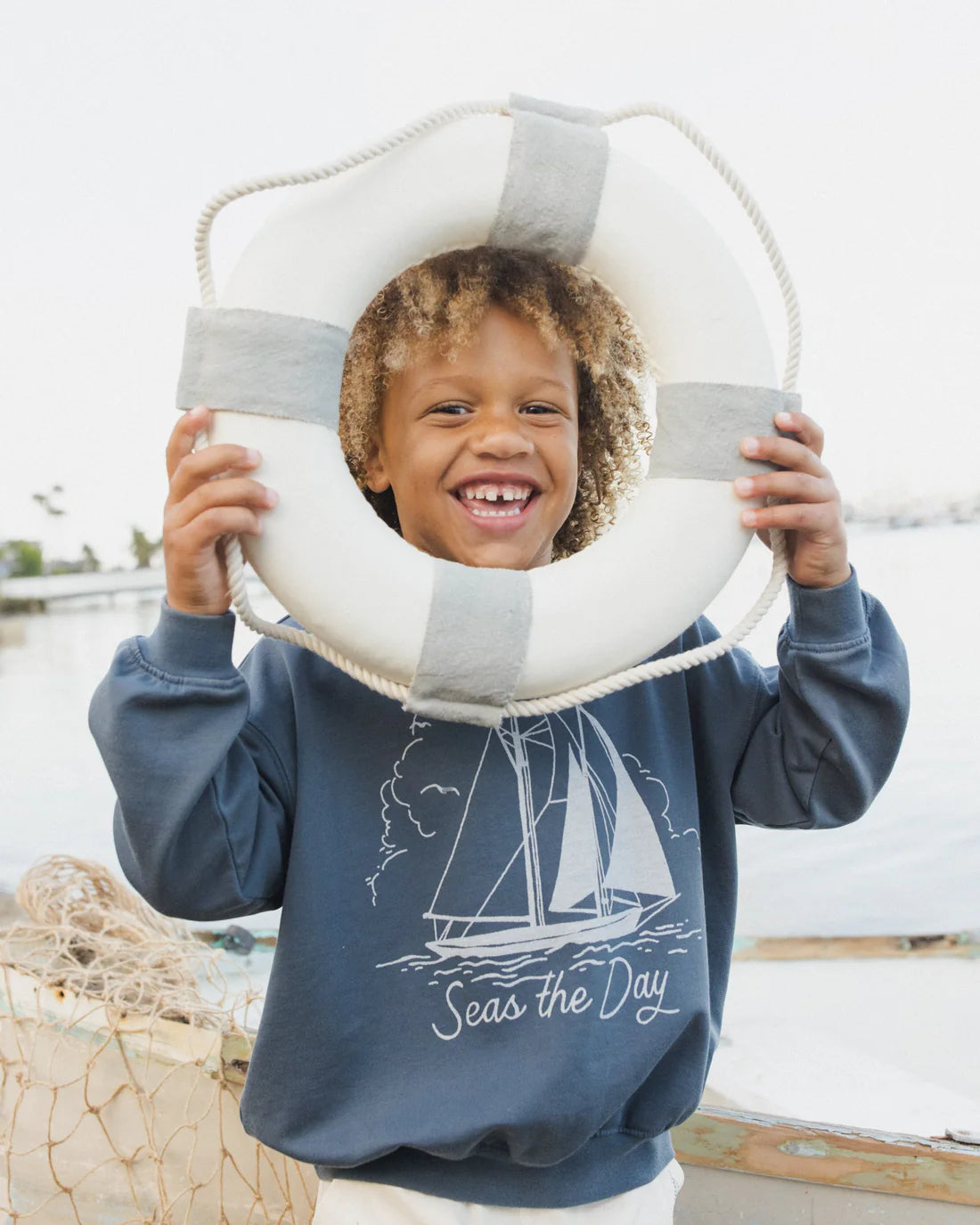 Rylee + Cru Sweatshirt - Seas The Day