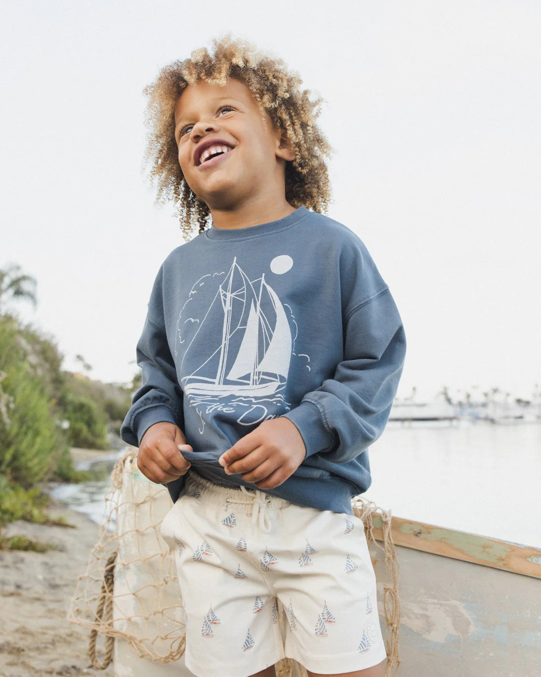 Rylee + Cru Sweatshirt - Seas The Day