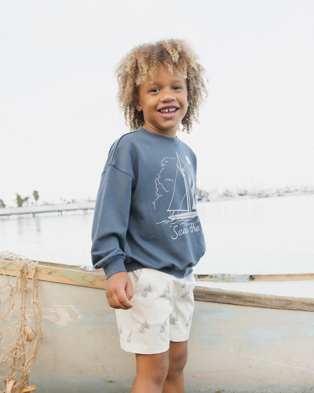 Rylee + Cru Sweatshirt - Seas The Day