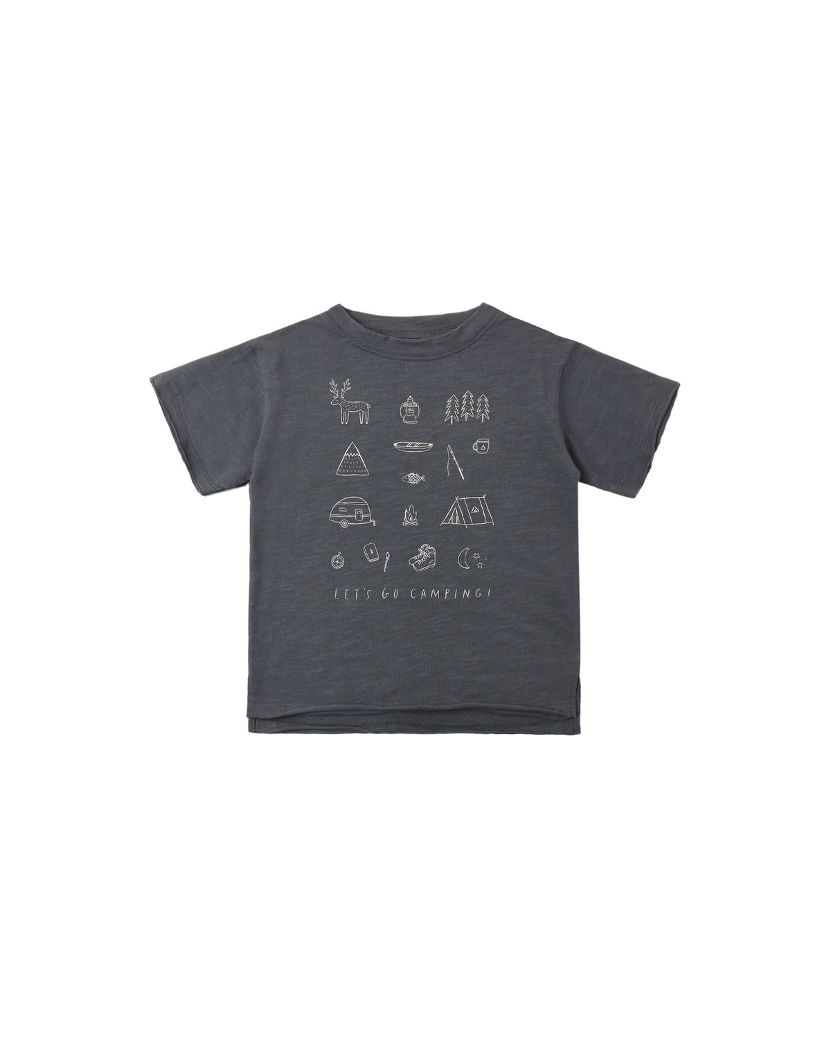 Raw Edge Tee - Let's Go Camping