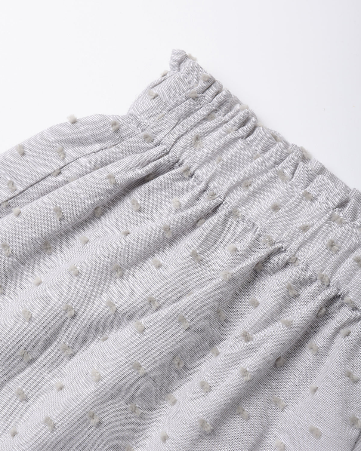 Ruffle Shorts- Dusty Blue