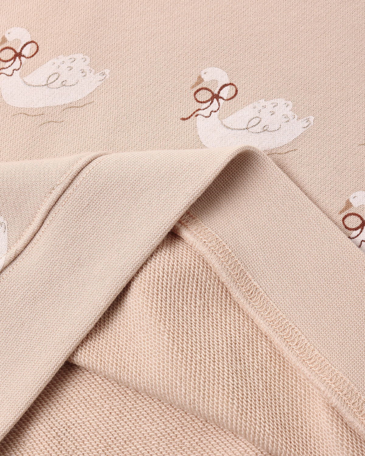 Boxy Pullover - Swan