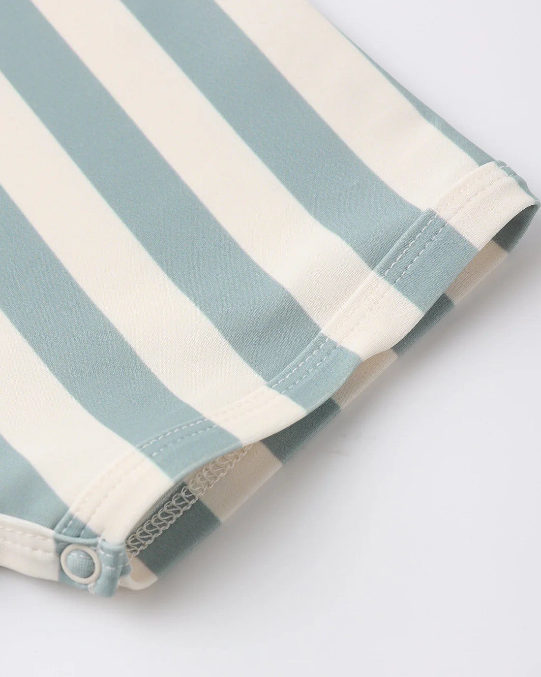 Rylee + Cru Shorty One-Piece - Green Stripe