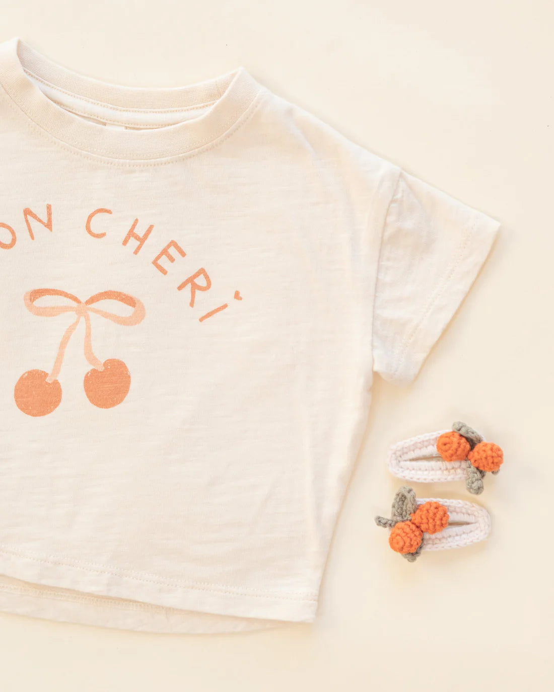 Rylee + Cru Boxy Tee - Mon Cheri