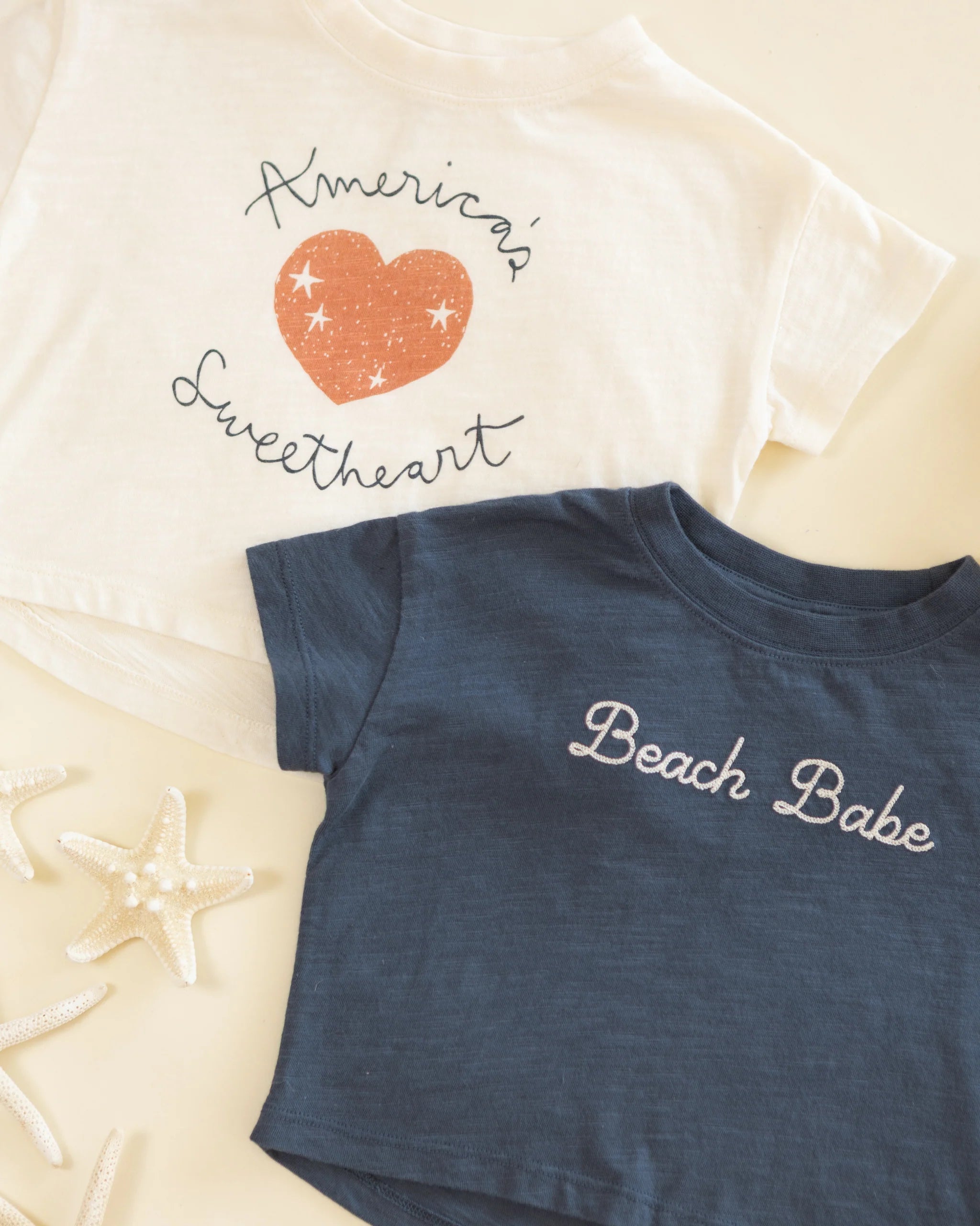 Rylee + Cru Boxy Tee - Americas Sweetheart