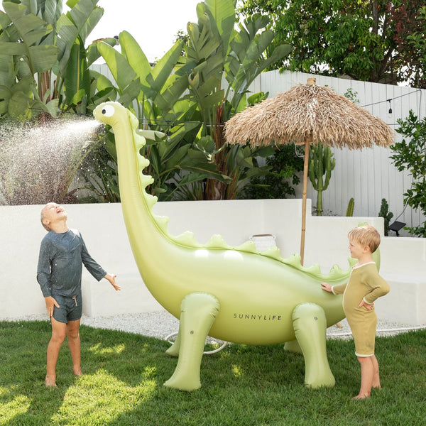 Sunnylife Giant Dino Sprinkler - Into the Wild Khaki