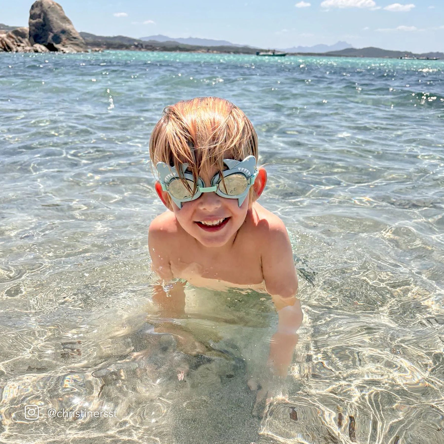 Sunnylife Swimming Goggles - Salty the Shark