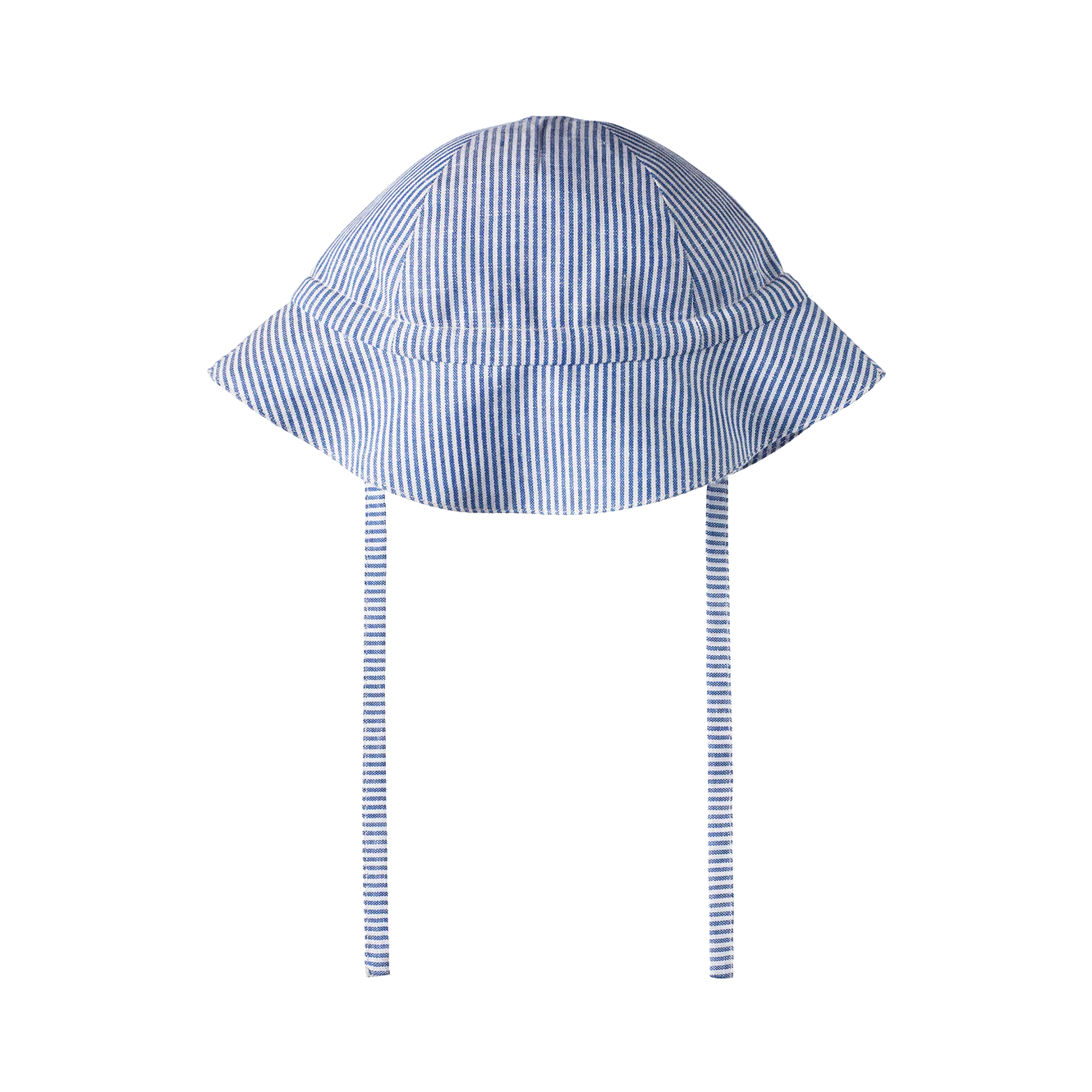 Nature Baby Sunhat - Linen Blue Stripe