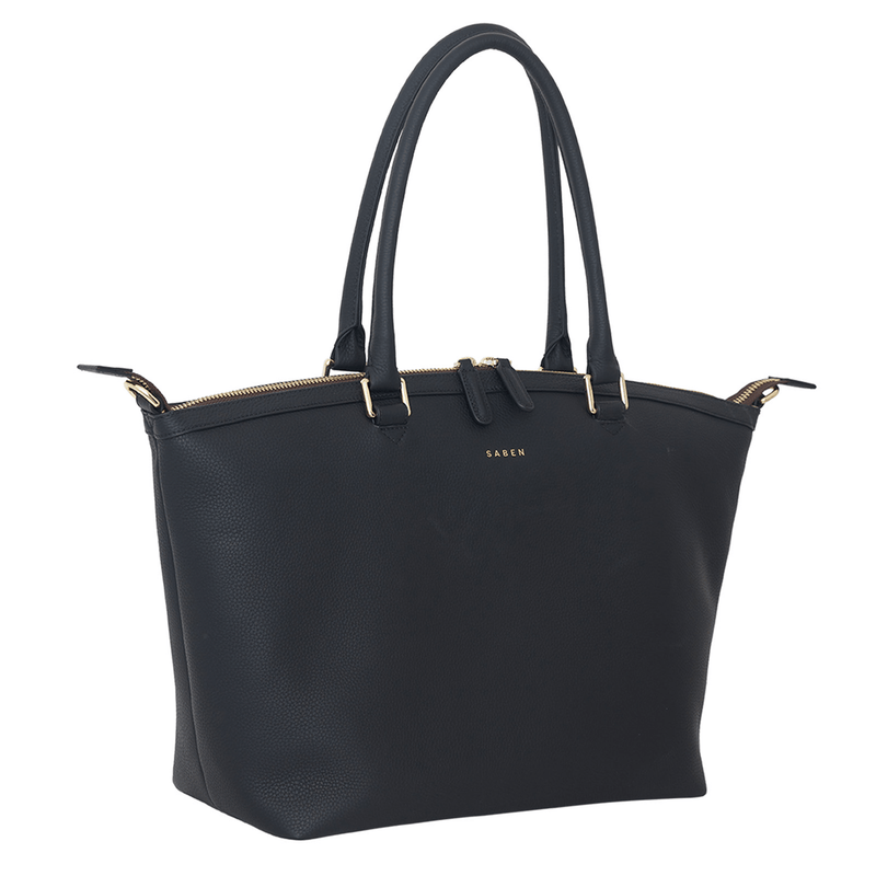 Saben Milan Carry All - Black + Chunky Chain Lining