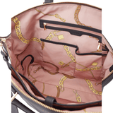 Saben Milan Carry All - Black + Chunky Chain Lining