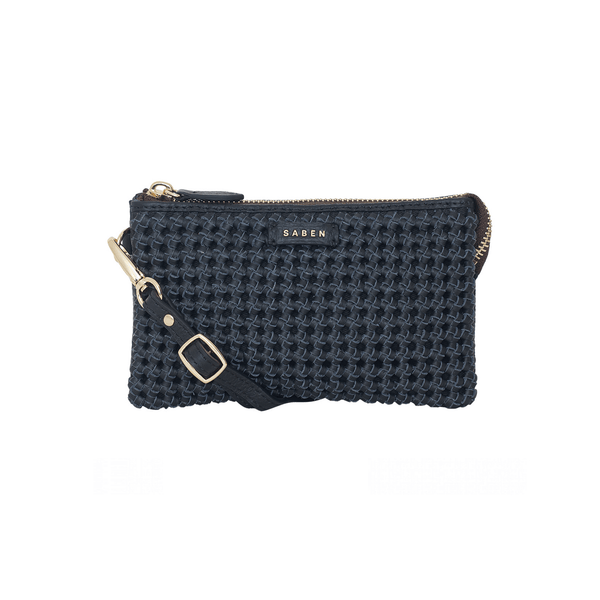 Saben Lily Crossbody - Black Braid