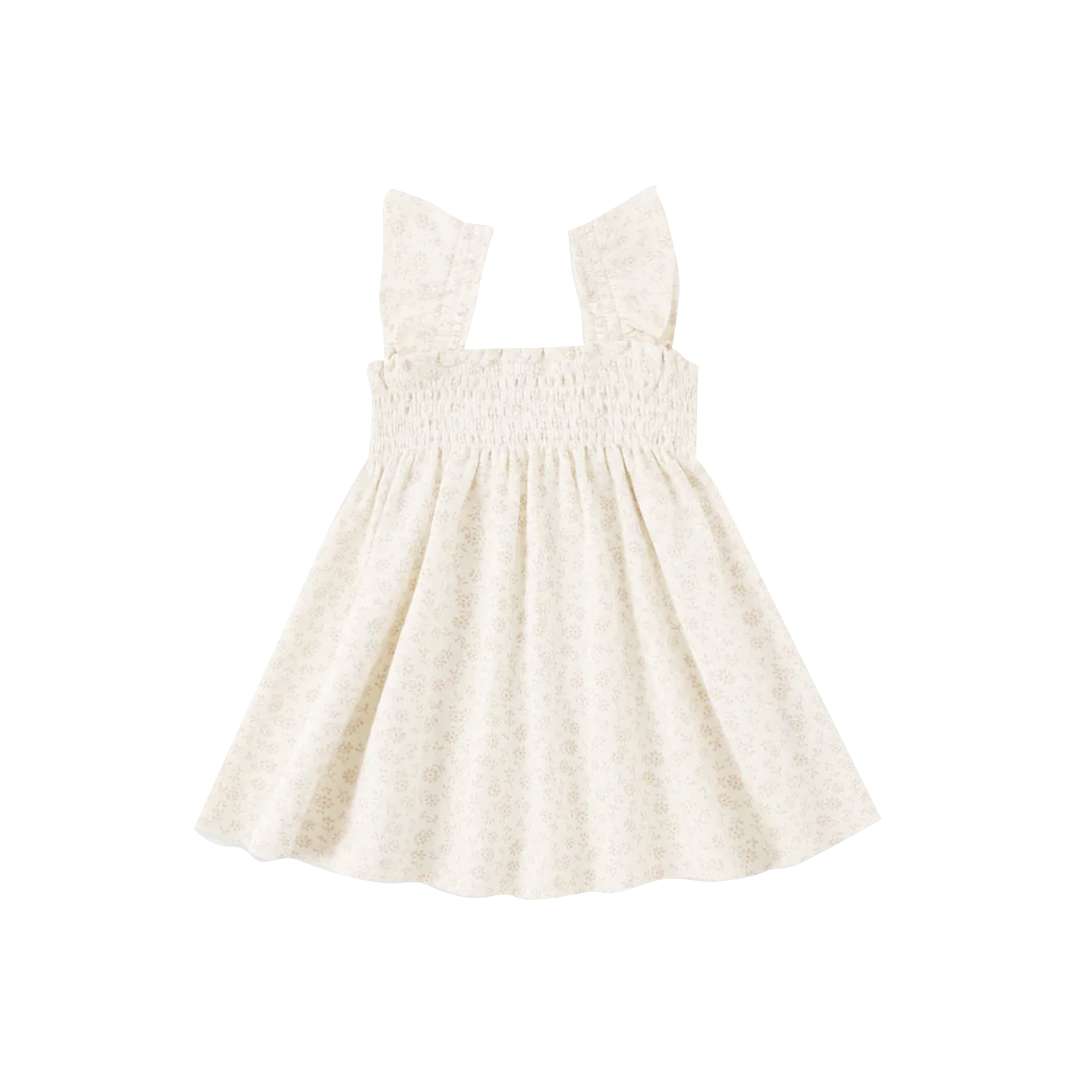 Quincy Mae Smocked Jersey Dress - Ditsy