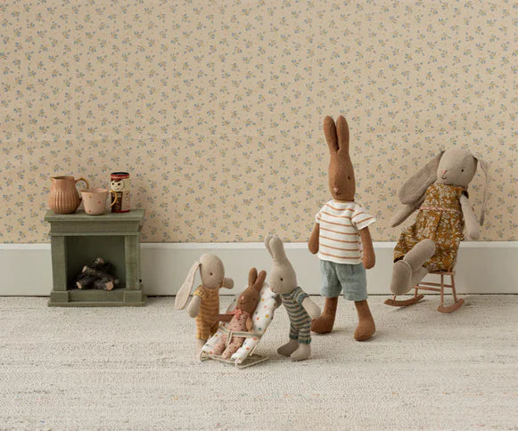 Fireplace Miniature | Dusty green