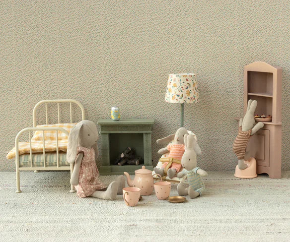 Fireplace Miniature | Dusty green