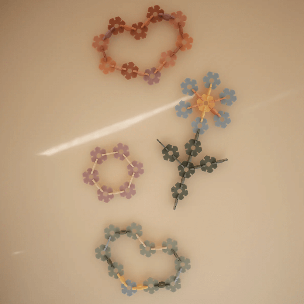 Mushie Hex Connect Building Toy Set