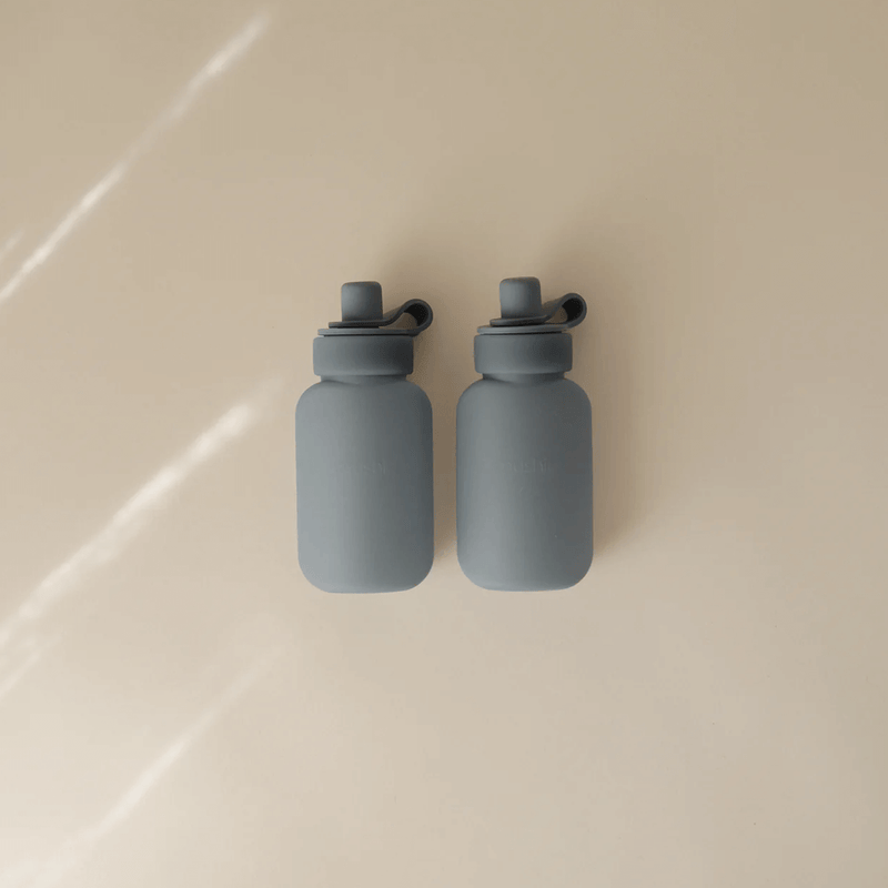 Mushie Silicone Puree Pouch 2-Pack - Tradewinds