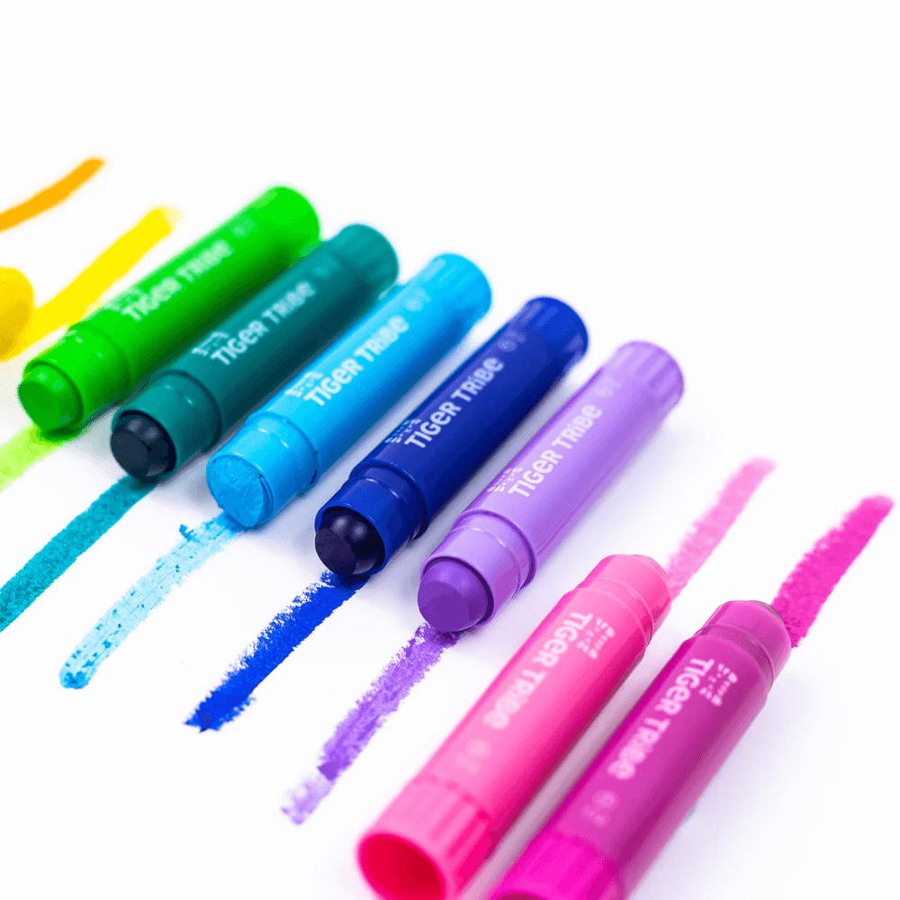 Tiger Tribe Mini Silk Crayons