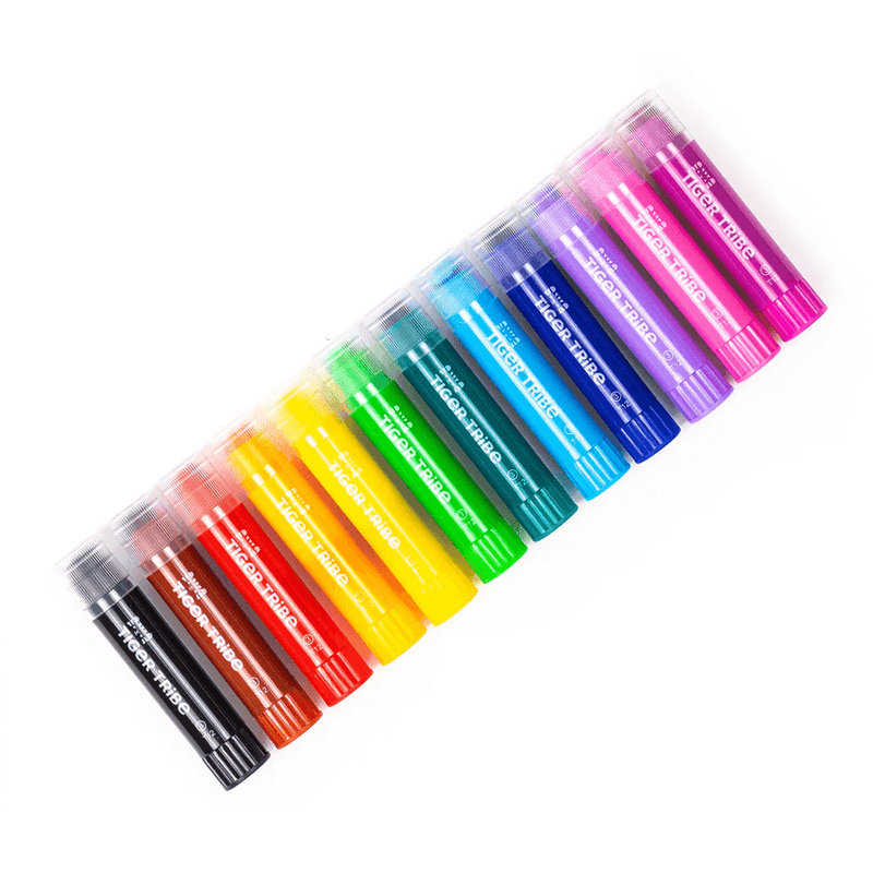 Tiger Tribe Mini Silk Crayons