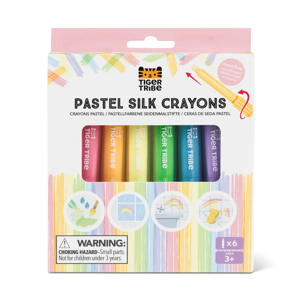 Tiger Tribe - Pastel Silk Crayons