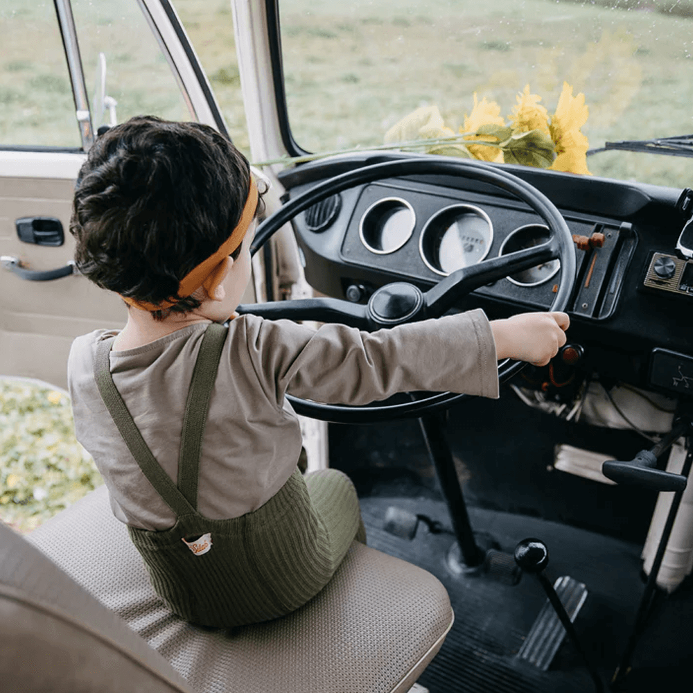 Silly Silas Hippy Footless Tights - Olive