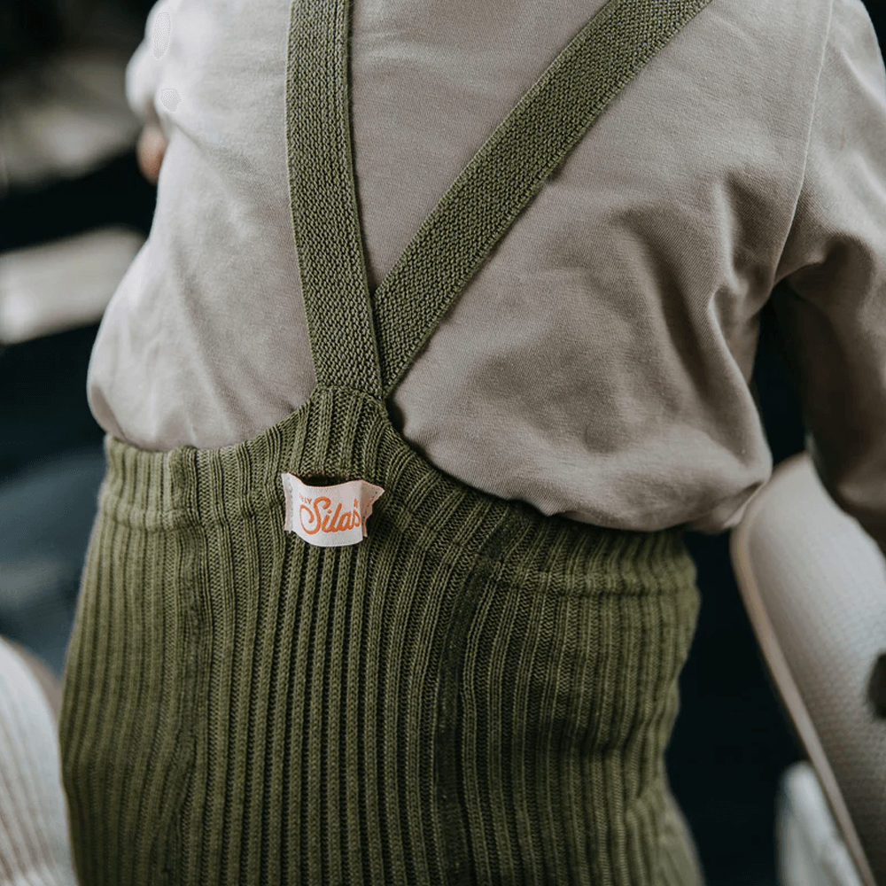 Silly Silas Hippy Footless Tights - Olive