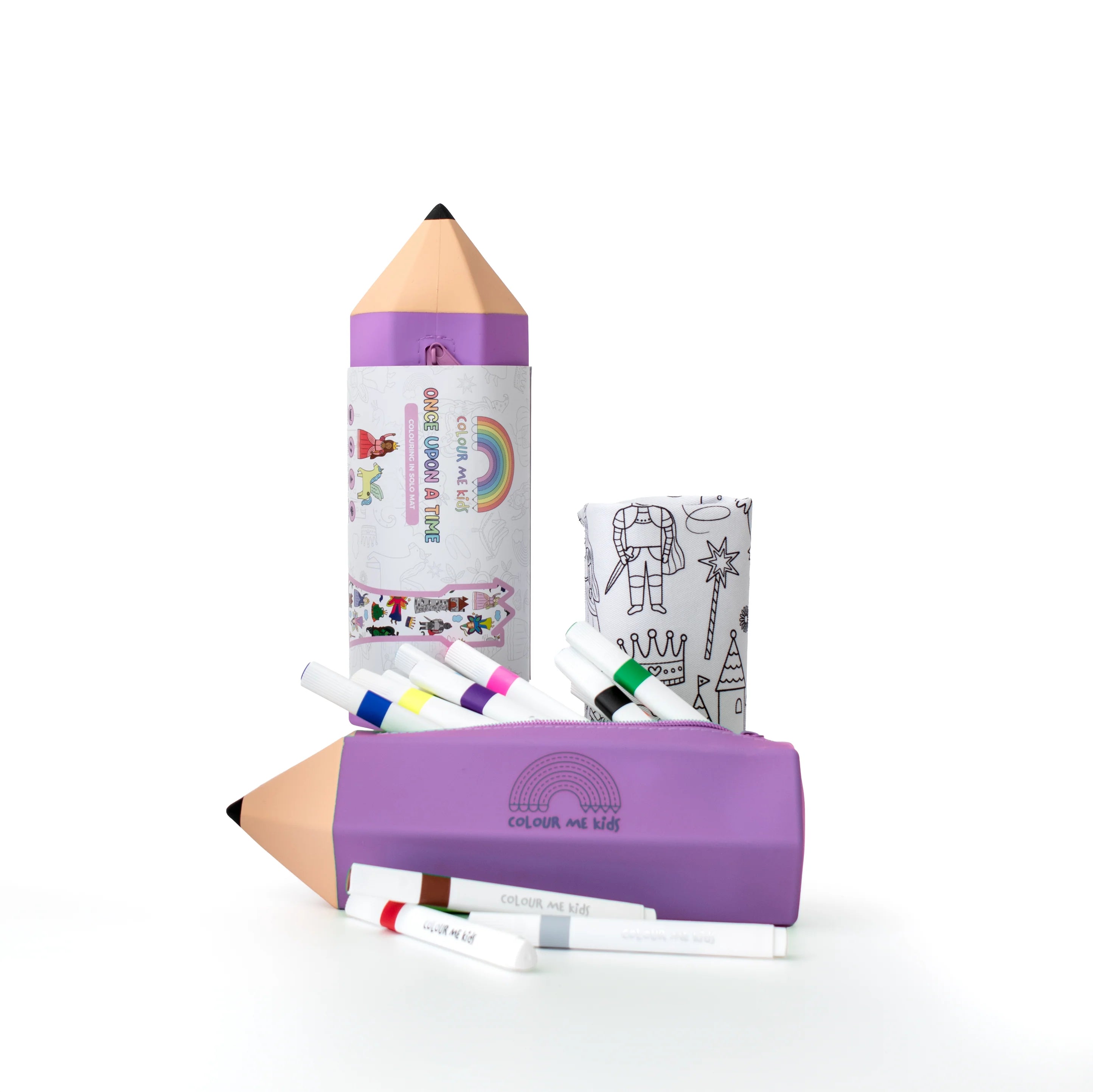 Washable, Reusable Colouring-In Solo Mat Kit - Once Upon A Time