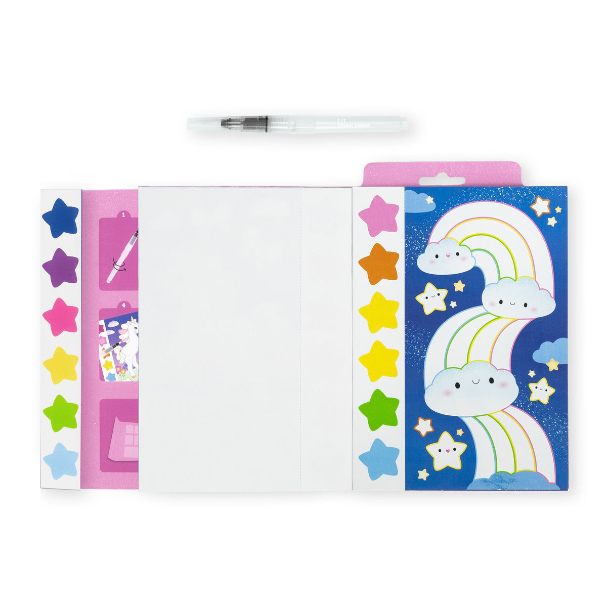 Tiger Tribe Paint a Picture Set - Unicorn Skies