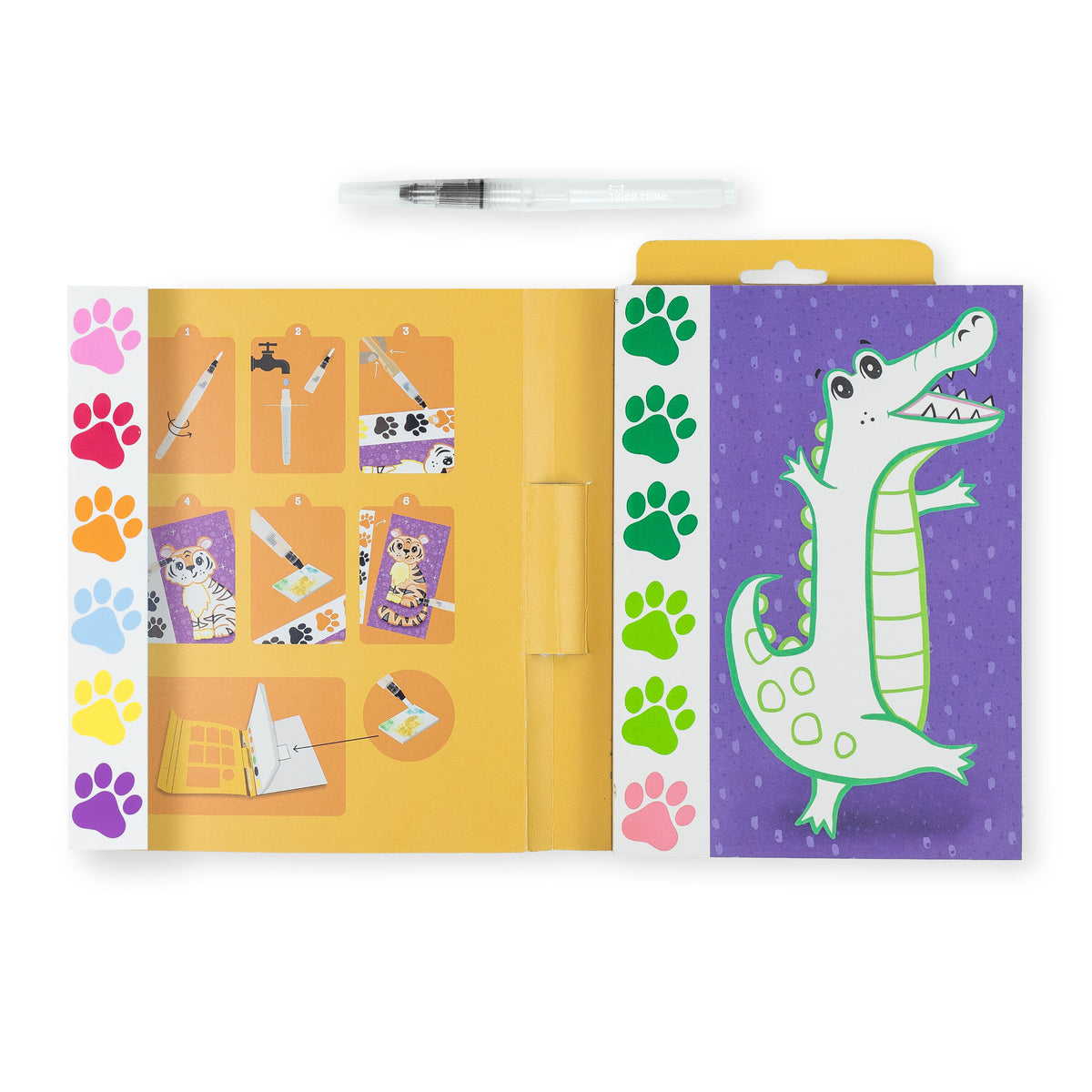Tiger Tribe Paint a Picture Set - Wild Animals