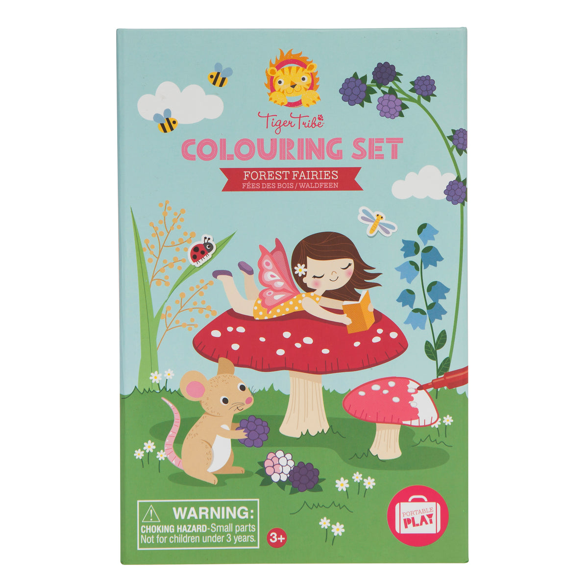 Tiger Tribe Colouring Set - Forest Fairies