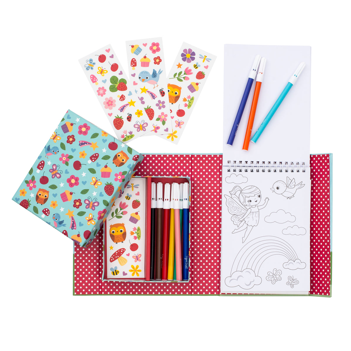 Tiger Tribe Colouring Set - Forest Fairies