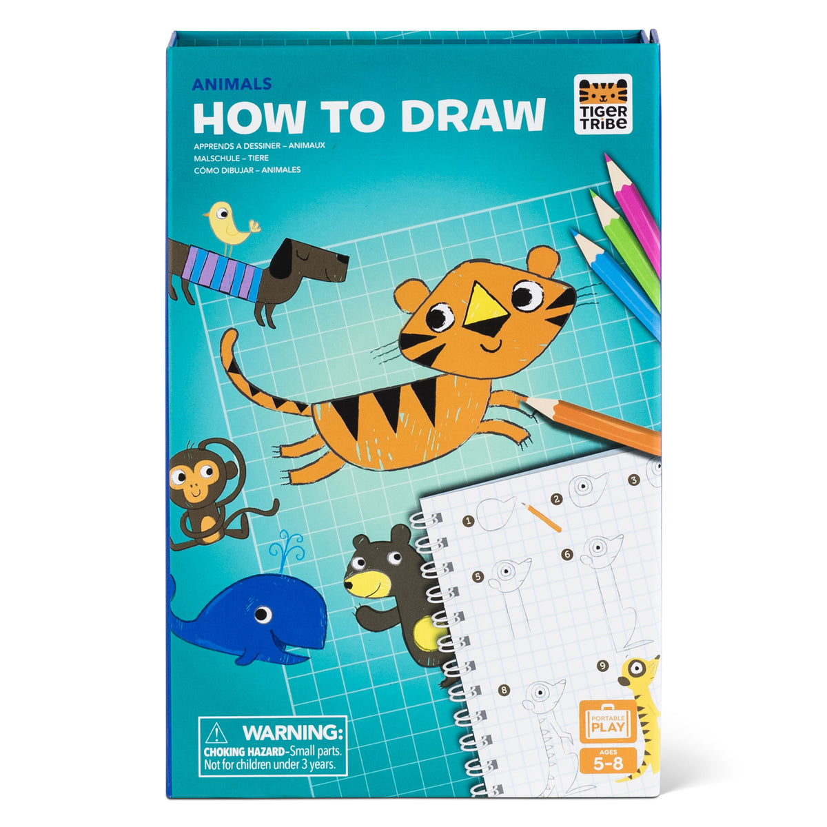 Tiger Tribe How to Draw- Animal