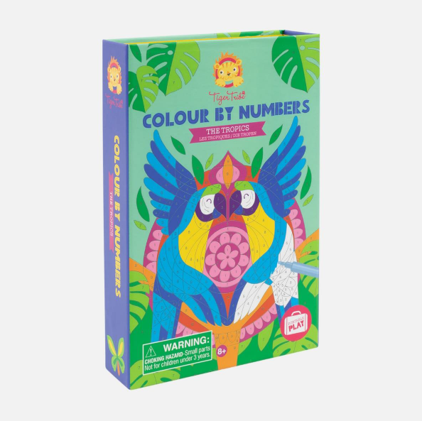Tiger Tribe Colour by Number - The Tropics