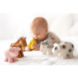 Tikiri Rubber Baby Rattle & Bath Toy - Sheep