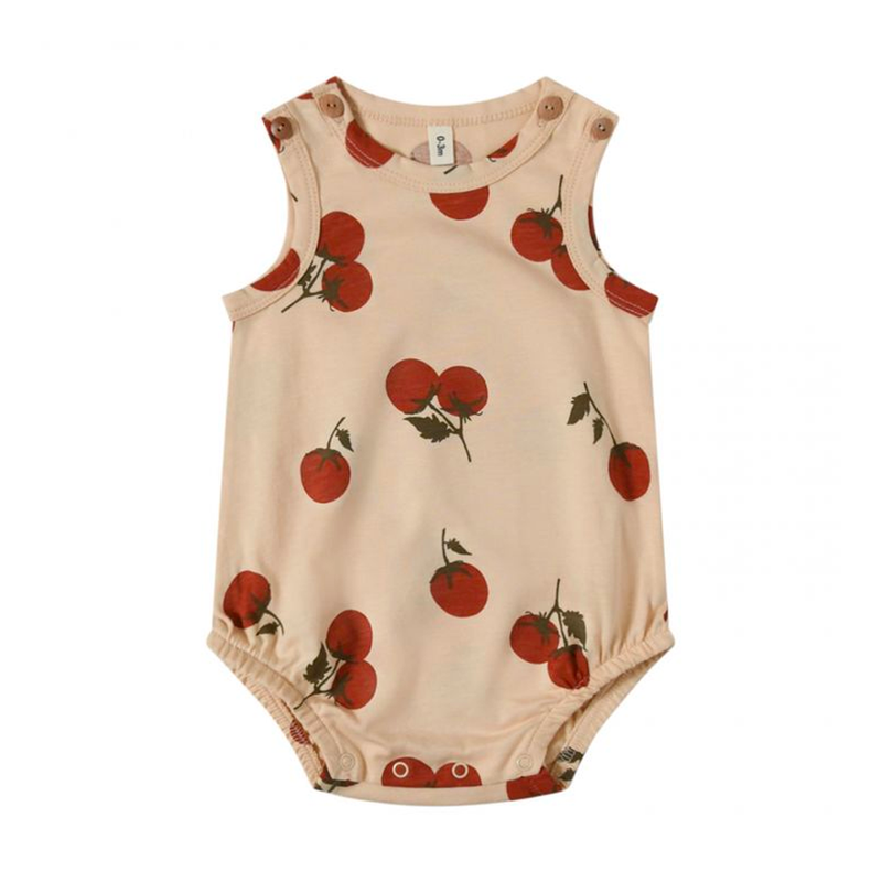 Organic Zoo Tomato Sleeveless Bodysuit
