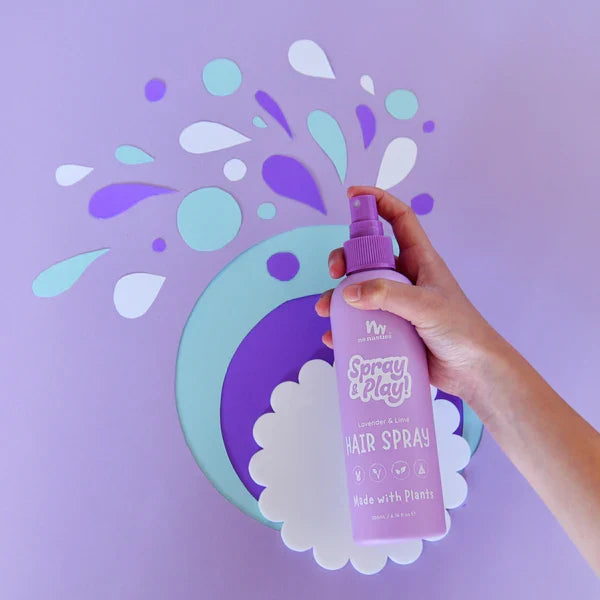 No Nasties Alcohol Free Hairspray - Calming Lavender and Fresh Lime