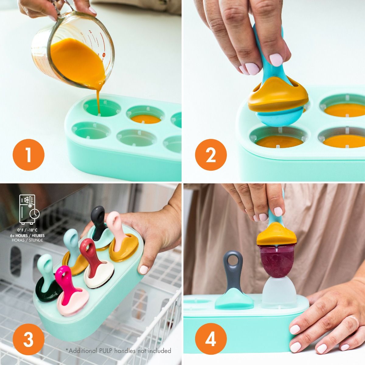 Boon Pulp Silicone Freezer Tray