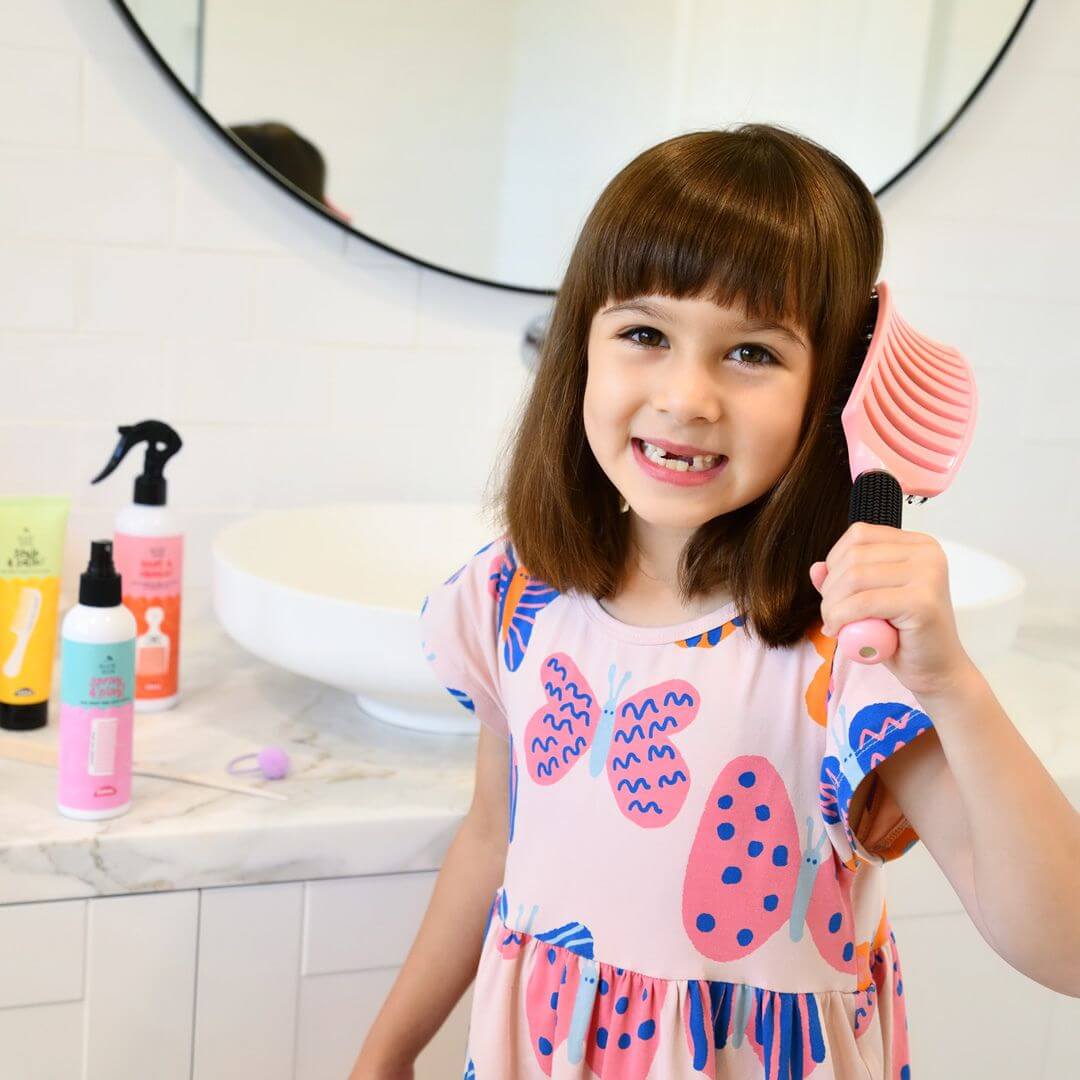 No Nasties Detangler Brush - Pink